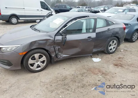 2018 Honda Civic Lx из США, поврежденный, VIN 19XFC2E56JE034549